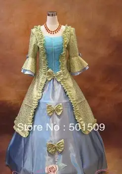Viduramžių ir Renesanso Suknelė karalienė Dress etape Kostiumas Viktorijos Gothic Lolita/Marie Antoinette/pilietinio karo/Kolonijinės Belle Kamuolys