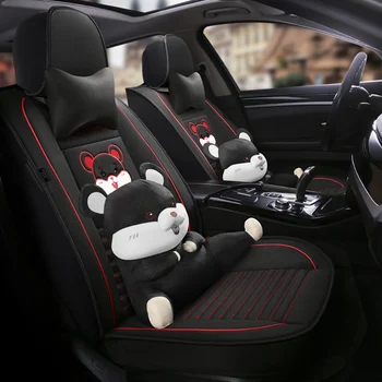 Visiška linų pluošto automobilių sėdynės padengti automobilių sėdynės apima Opel adam opel corsa astralinis astra 