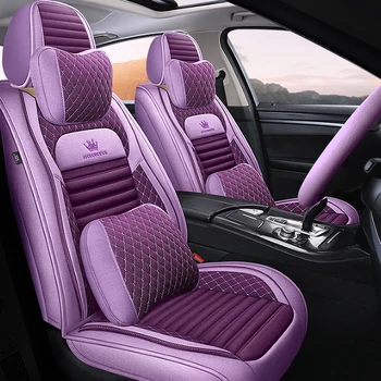 Visiška linų pluošto automobilių sėdynės padengti automobilių sėdynės apima lexus gs300 gs gx 470 nx nx300h rx 200 300 330 350 460 470 570 580