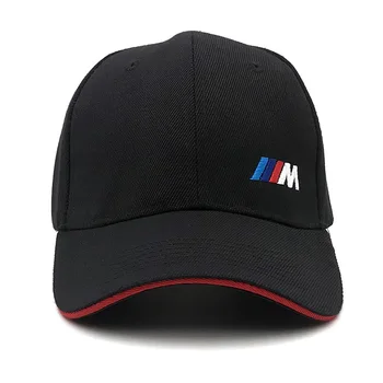 Vyrų Mados Medvilnės Automobilio logotipas M rezultatų Beisbolo Kepurė hat medvilnės mados hip-hop bžūp skrybėlės