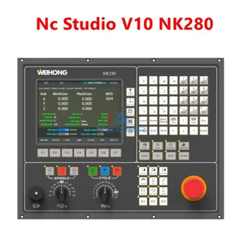 WEIHONG NC studija NK260 NK280 NK280B programinės įrangos NC studija V10 3 4 5 ašių integruota CNC sistemos, cnc graviravimas mašina