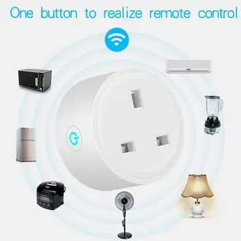 WiFi Smart Lizdas, JK, JAV Galios Stebėti Laiko Funkcija SmartLife Nuotolinio Valdymo Wireless Plug Dirba su Alexa 