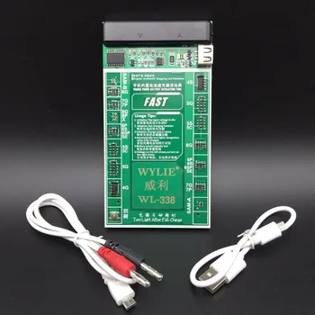 WL-338 Baterijos Įkrovimo Aktyvacijos Bandymą Rungtynių Logika Valdybos Jungimo Srovės Mikro USB Kabelis, skirtas iPhone 4, 4S, 5 5S 6 6S 7 8 X X X X X