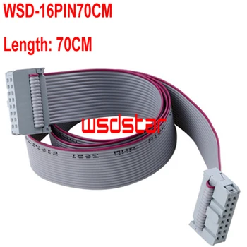 WsdStar 70cm Ilgio Plokščia Viela/Hub Kabelis Gryno vario Duomenų kabelis LED Ekranas, 10vnt/daug