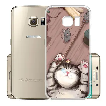 YIMAOC Šuo duok man penkias Kačių Minkštas Telefono dėklas Samsung Galaxy J8 J7 Duo J6 J4 J5 j3 skyrius 2017 A2 Core 2016 A5 A9 A8 A7 A6 Plius 2018