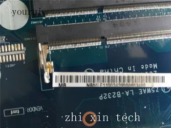 Yourui Aukštos kokybės Acer aspire E5-521 Nešiojamas plokštė NBMLF11003 Z5WAE LA-B232P DDR3 visiškai išbandyti