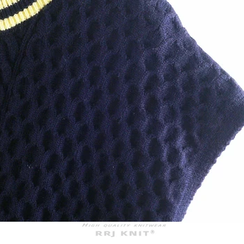 ZCSMLL Megztus liemenė vientisos spalvos Dryžuotas apykaklės prarasti viduryje ilgis rankovių megztinis liemenė moterims korėja vest 2021 m. pavasarį