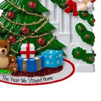Šeimos 2020 Kalėdų Eglutės Ornamentu Laimingas Pateikti Dovana, Namų Reikmenys